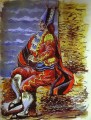 Torero tude pour Le Tricorne 1919 cubiste Pablo Picasso